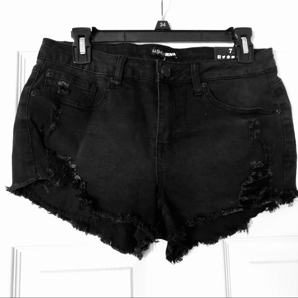 Black shorts